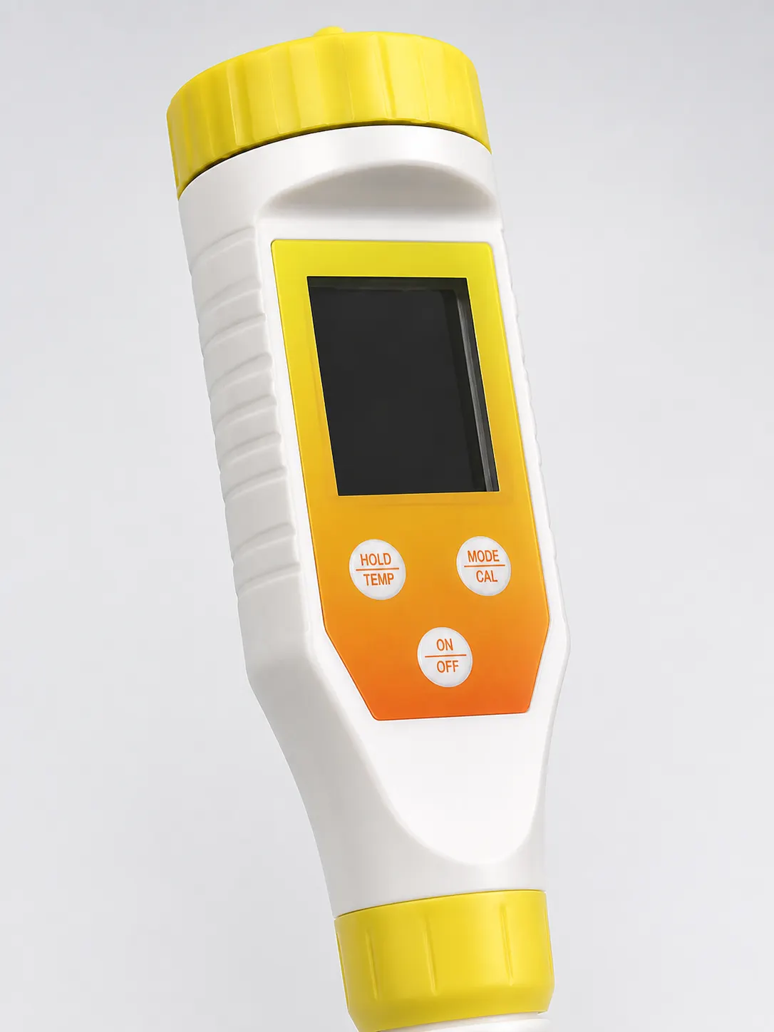 Digital Water Quality Tester in use